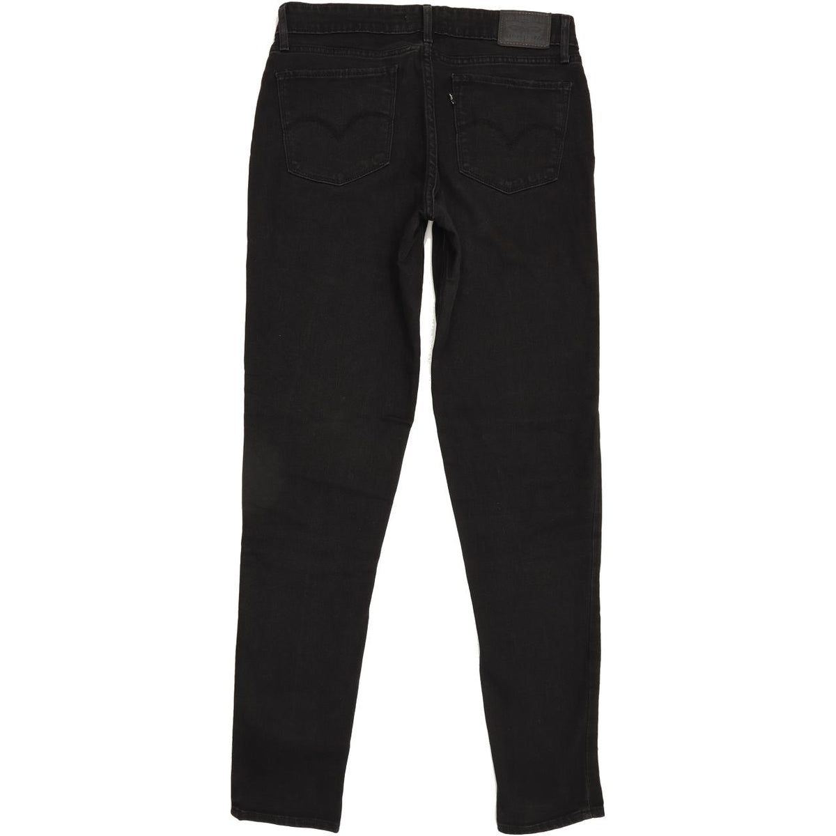Levi's 711 Women Black Skinny Slim Stretch Jeans W30 L31