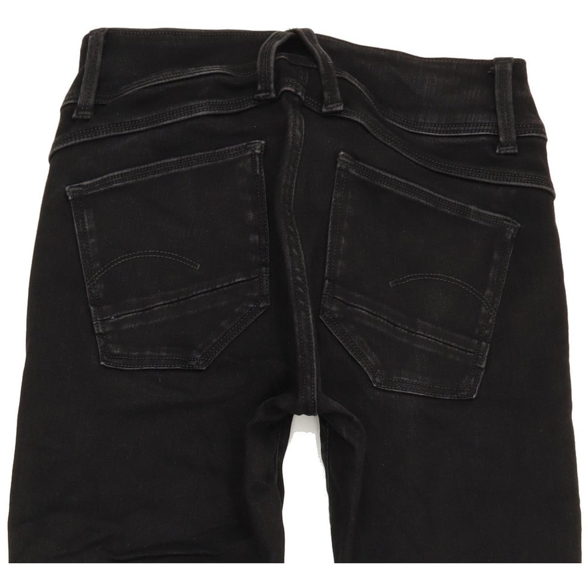 G-Star Lynn Women Black Skinny Slim Stretch Jeans W25 L30