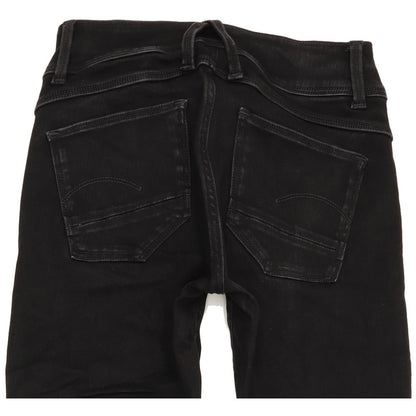 G-Star Lynn Women Black Skinny Slim Stretch Jeans W25 L30