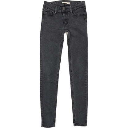 Levi's 710 Women Charcoal Skinny Extra-Slim Stretch Jeans W26 L29