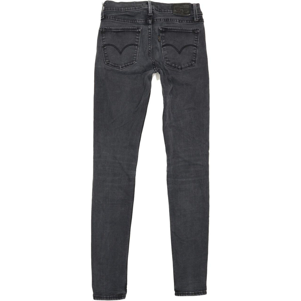 Levi's 710 Women Charcoal Skinny Extra-Slim Stretch Jeans W26 L29