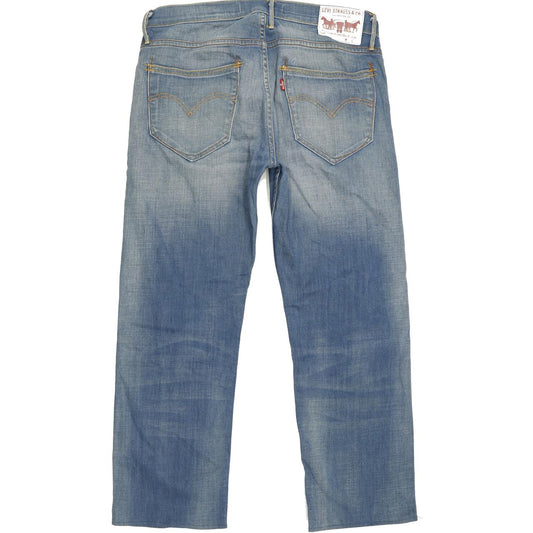 Levi's 504 Men Blue Straight Regular Stretch Jeans W29 L24