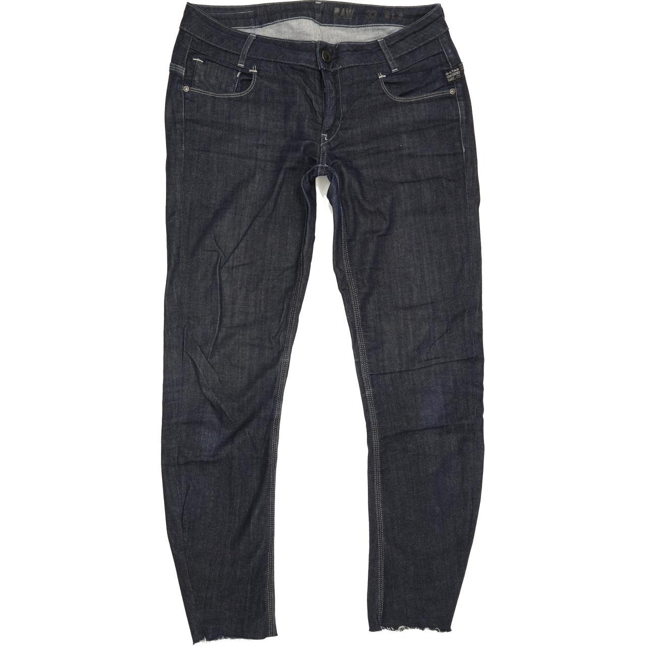 G-Star 3301 Women Blue Tapered Slim Jeans W29 L27