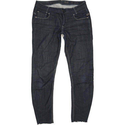 G-Star 3301 Women Blue Tapered Slim Jeans W29 L27