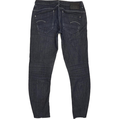 G-Star 3301 Women Blue Tapered Slim Jeans W29 L27