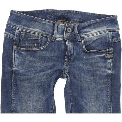 G-Star Midge Cody Women Blue Skinny Slim Stretch Jeans W26 L32