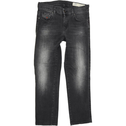 Diesel Sandy Women Grey Straight Slim Stretch Jeans W27 L25