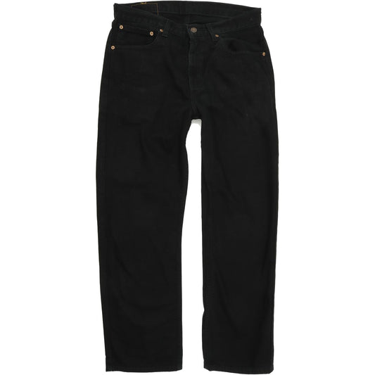 Levi's 751 Men Black Straight Regular Jeans W33 L30