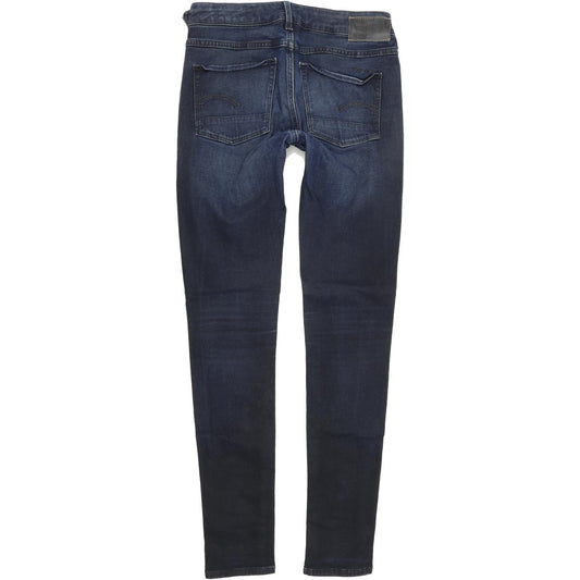 G-Star 3301 Women Blue Skinny Slim Stretch Jeans W27 L30