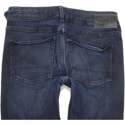 G-Star 3301 Women Blue Skinny Slim Stretch Jeans W27 L30