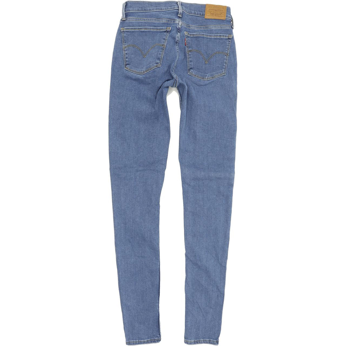 Levi's 710 Super Women Blue Skinny Slim Stretch Jeans W26 L32
