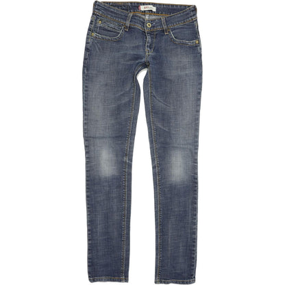 Levi's 571 Women Blue Straight Regular Stretch Jeans W29 L33