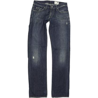 G-Star 3301 Women Blue Straight Regular Jeans W26 L34