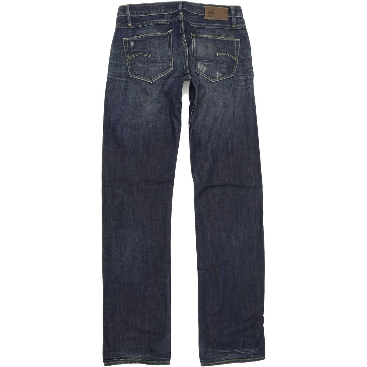 G-Star 3301 Women Blue Straight Regular Jeans W26 L34