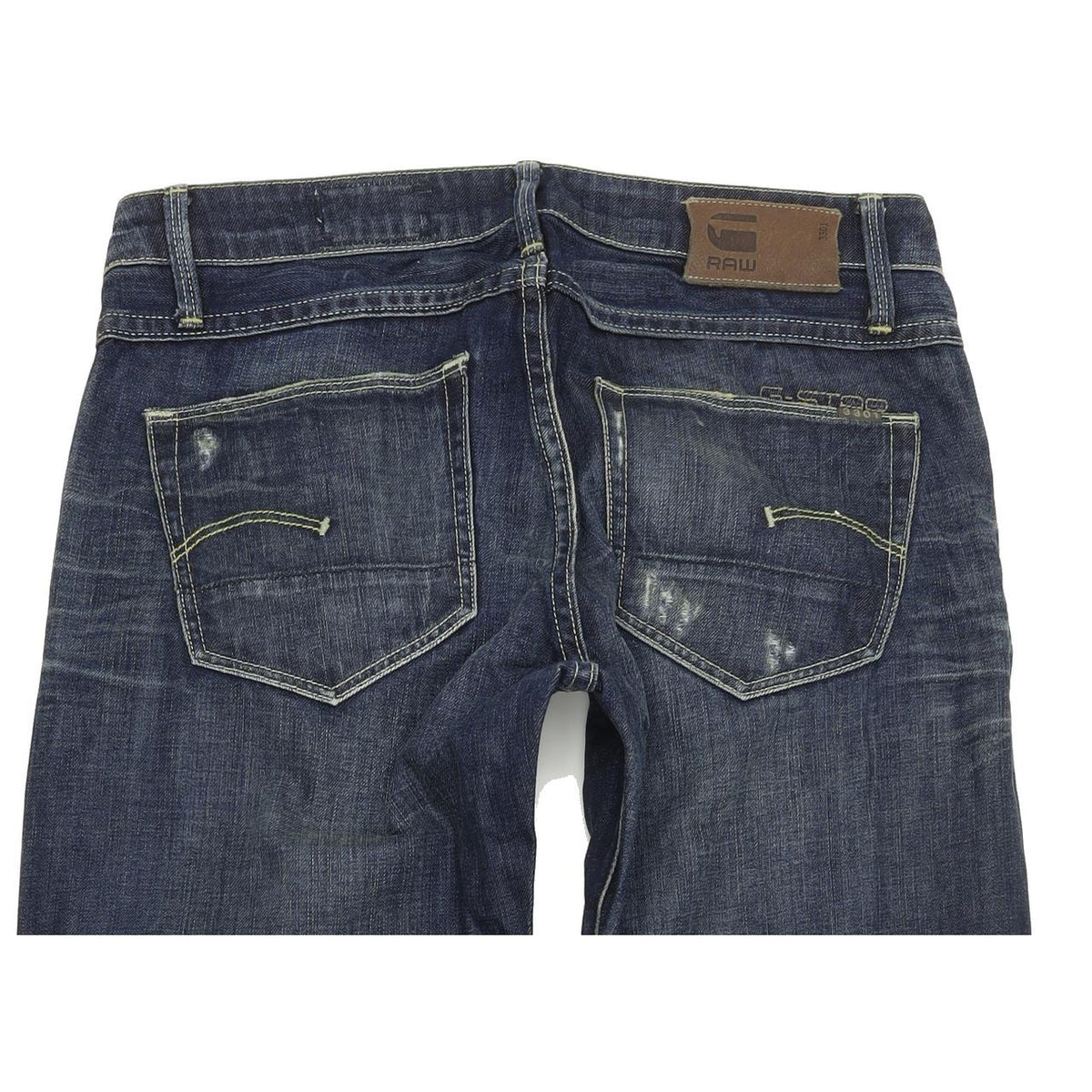 G-Star 3301 Women Blue Straight Regular Jeans W26 L34