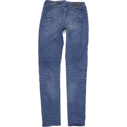 G-Star Midge Saddlr Women Blue Straight Regular Stretch Jeans W29 L34