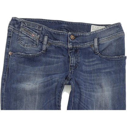 Diesel Matic 0883A Women Blue Tapered Slim Stretch Jeans W30 L32
