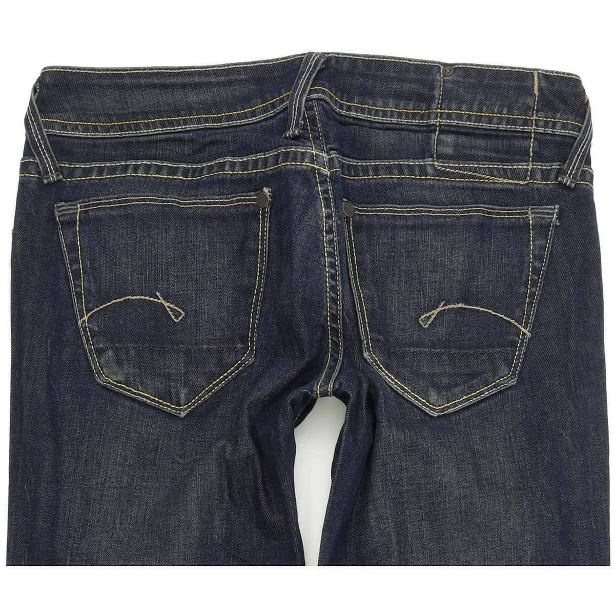 G-Star Core Women Blue Skinny Slim Stretch Jeans W28 L31