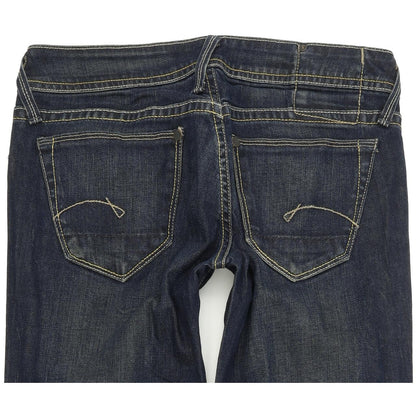 G-Star Core Women Blue Skinny Slim Stretch Jeans W28 L31