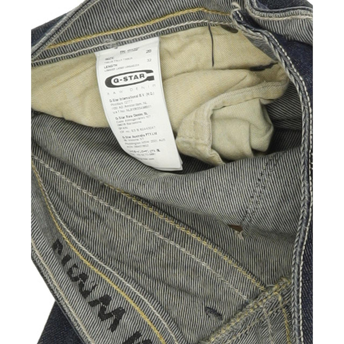 G-Star Core Women Blue Skinny Slim Stretch Jeans W28 L31