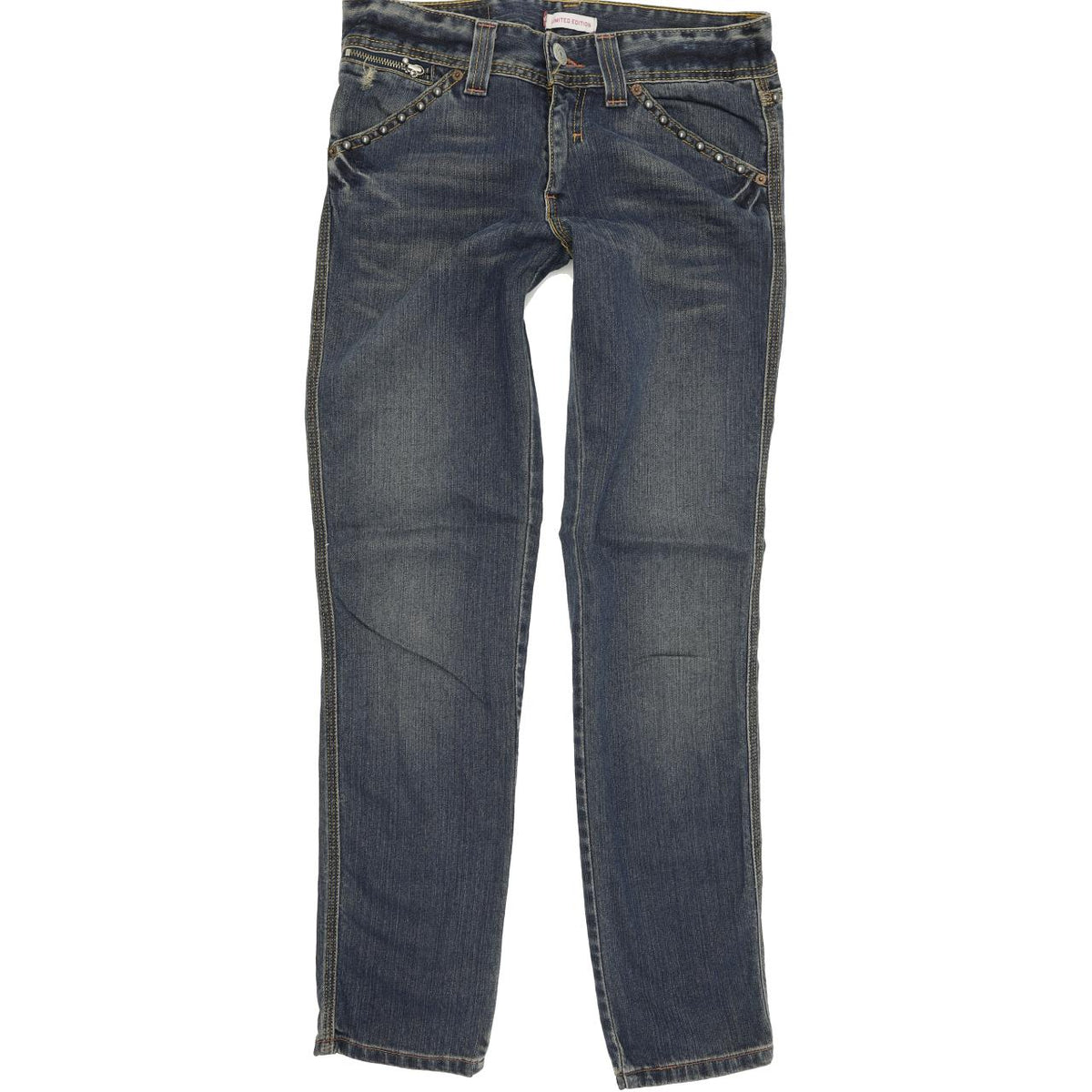 Levi's Limited Edition Women Blue Straight Slim Jeans W28 L31