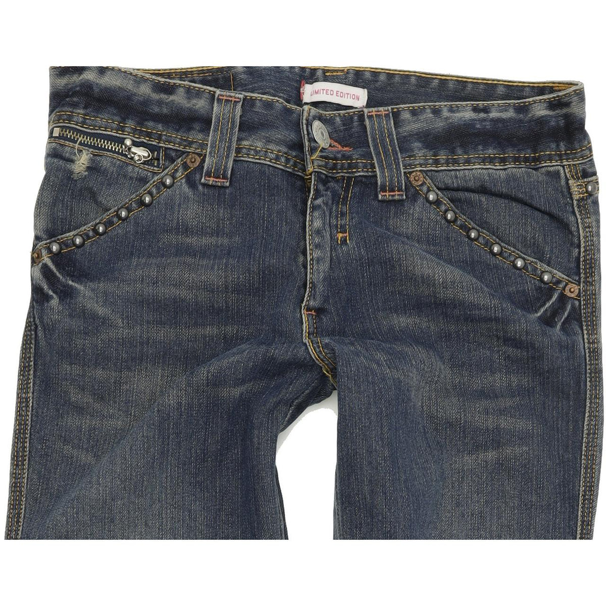 Levi's Limited Edition Women Blue Straight Slim Jeans W28 L31