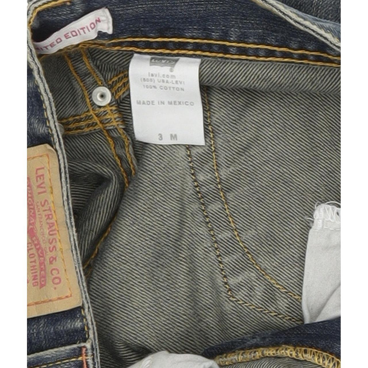 Levi's Limited Edition Women Blue Straight Slim Jeans W28 L31