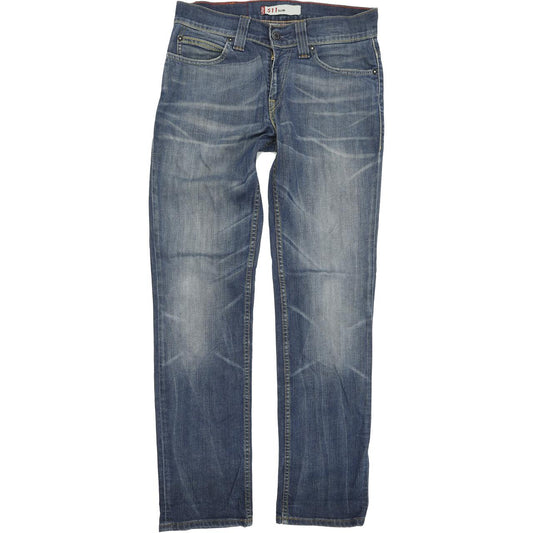 Levi's 511 Men Blue Straight Slim Stretch Jeans W31 L32