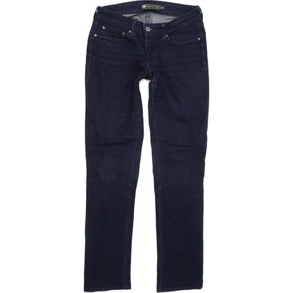 Levi's Demi Curve Women Blue Straight Regular Stretch Jeans W27 L32