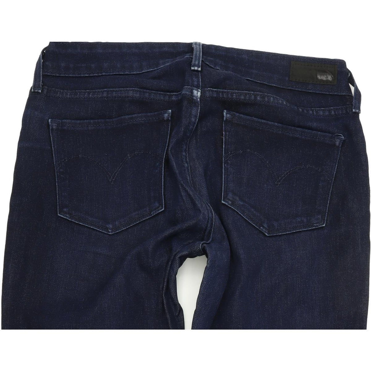 Levi's Demi Curve Women Blue Straight Regular Stretch Jeans W27 L32