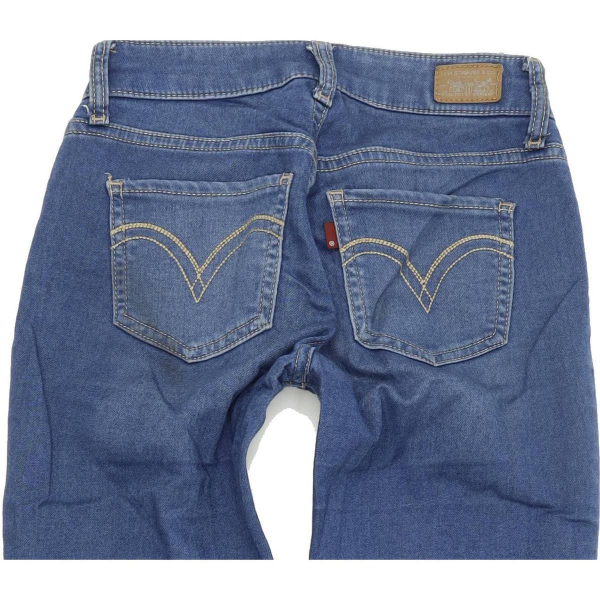 Levi's Women Blue Skinny Slim Stretch Jeans W24 L30