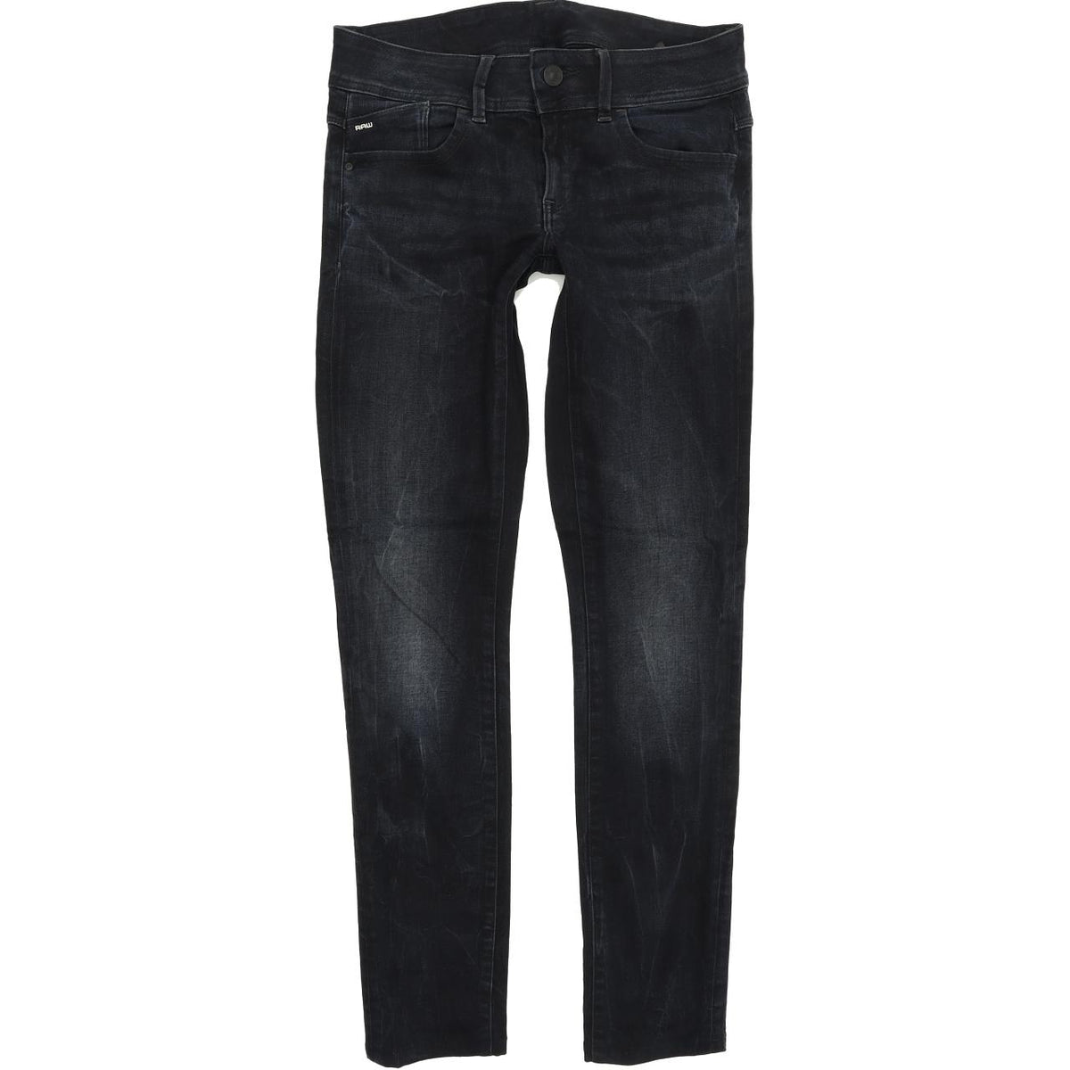 G-Star Lynn Mid Women Blue Skinny Slim Stretch Jeans W29 L31