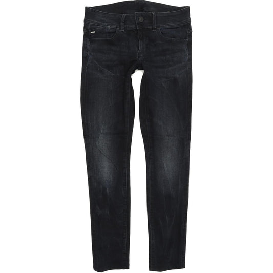 G-Star Lynn Mid Women Blue Skinny Slim Stretch Jeans W29 L31