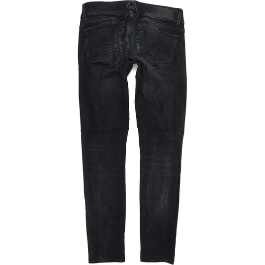 G-Star Lynn Mid Women Blue Skinny Slim Stretch Jeans W29 L31