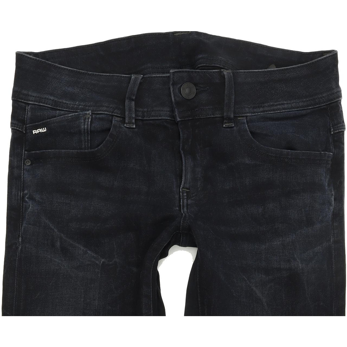 G-Star Lynn Mid Women Blue Skinny Slim Stretch Jeans W29 L31