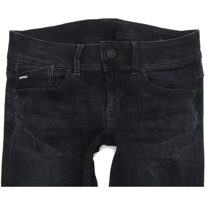 G-Star Lynn Mid Women Blue Skinny Slim Stretch Jeans W29 L31