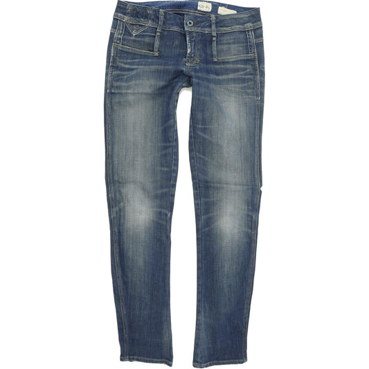 G-Star Cube Women Blue Skinny Slim Stretch Jeans W29 L31