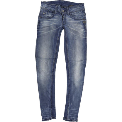 G-Star Lynn Women Blue Skinny Slim Stretch Jeans W29 L32