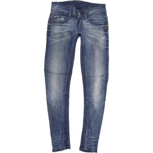 G-Star Lynn Women Blue Skinny Slim Stretch Jeans W29 L32