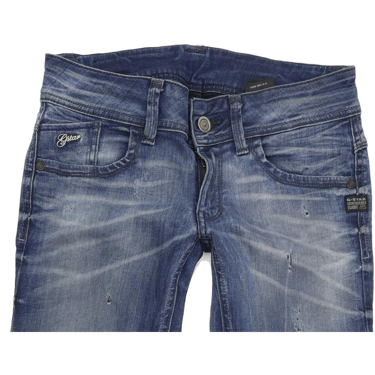 G-Star Lynn Women Blue Skinny Slim Stretch Jeans W29 L32