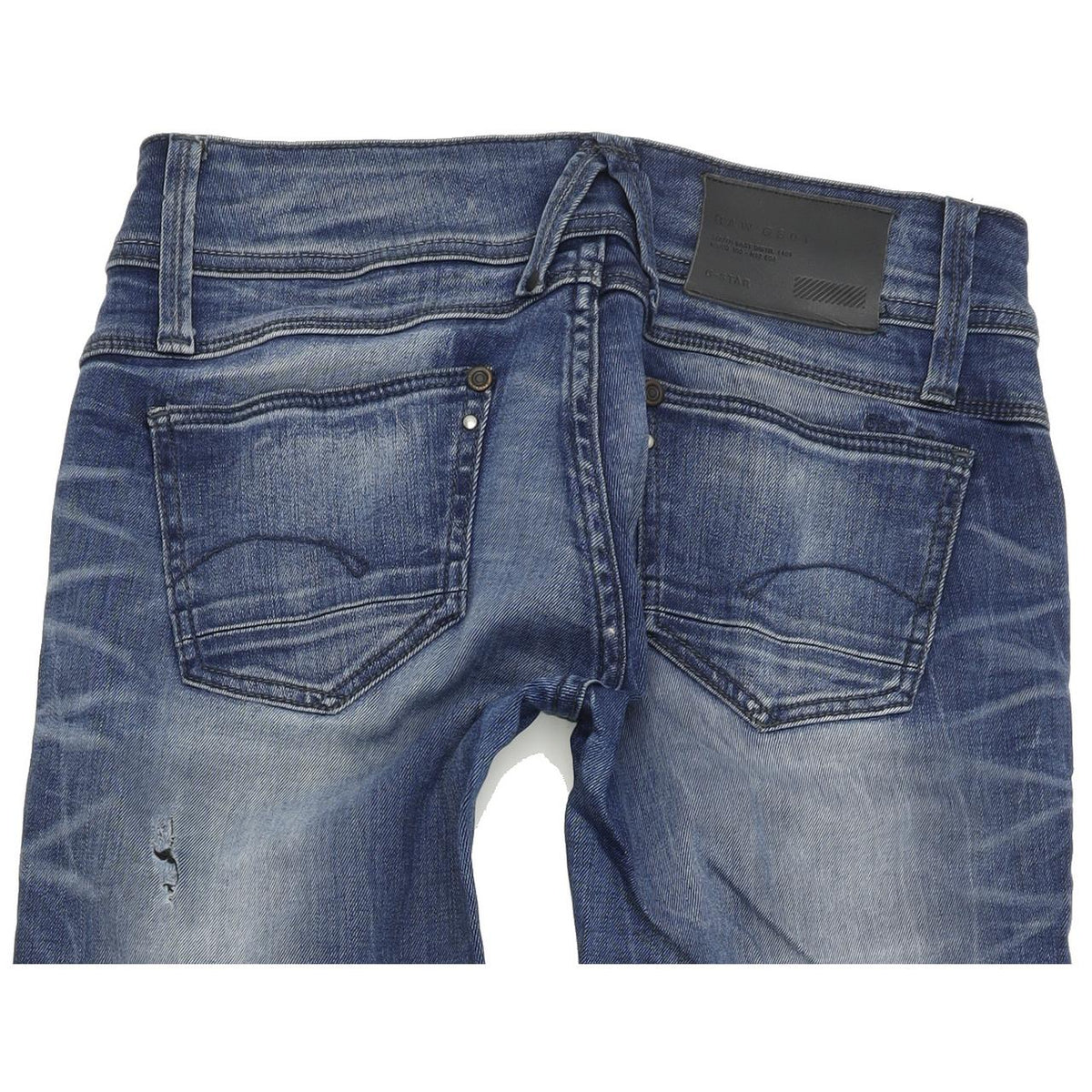 G-Star Lynn Women Blue Skinny Slim Stretch Jeans W29 L32
