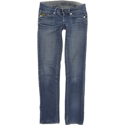 G-Star Midge Women Blue Straight Regular Stretch Jeans W26 L34