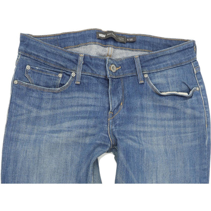Levi's Demi Curve Women Blue Skinny Slim Stretch Jeans W28 L31