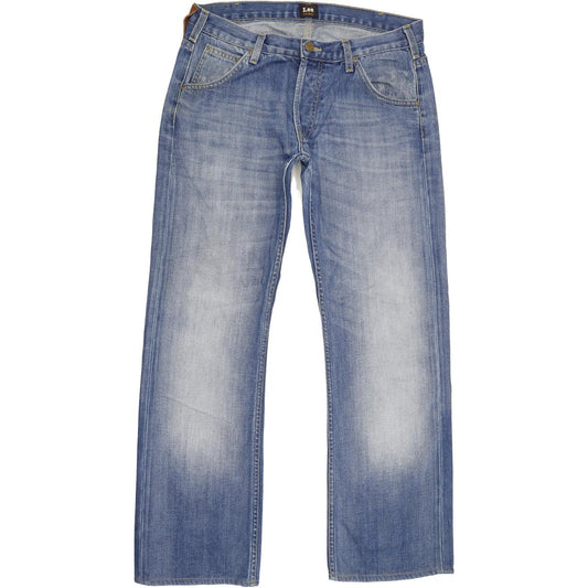 Lee Flint Men Blue Straight Regular Jeans W33 L30