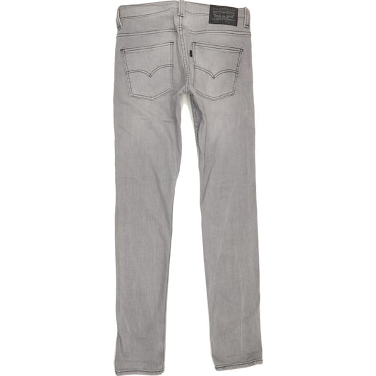 Levi's 510 Men Grey Skinny Slim Stretch Jeans W30 L32
