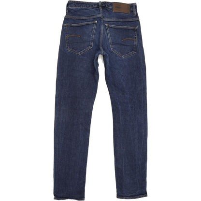 G-Star 3301 Deconstructed Men Blue Tapered Regular Stretch Jeans W29 L32