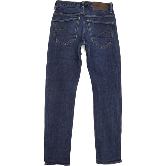 G-Star 3301 Deconstructed Men Blue Tapered Regular Stretch Jeans W29 L32