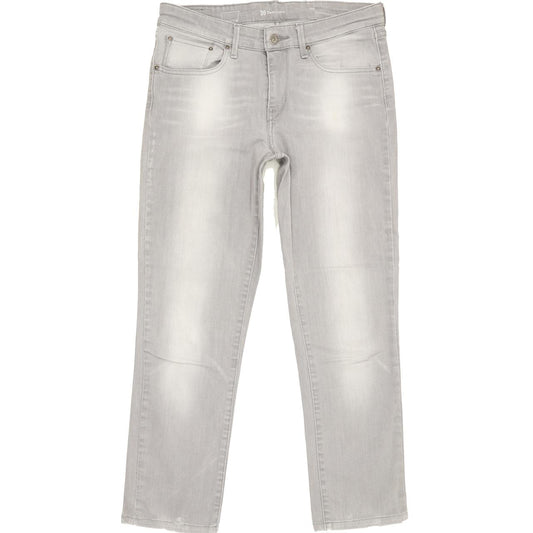 Levi's Demi Curve Women Grey Straight Slim Jeans W30 L26