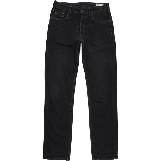 G-Star 3301 Men Navy Straight Regular Jeans W31 L33