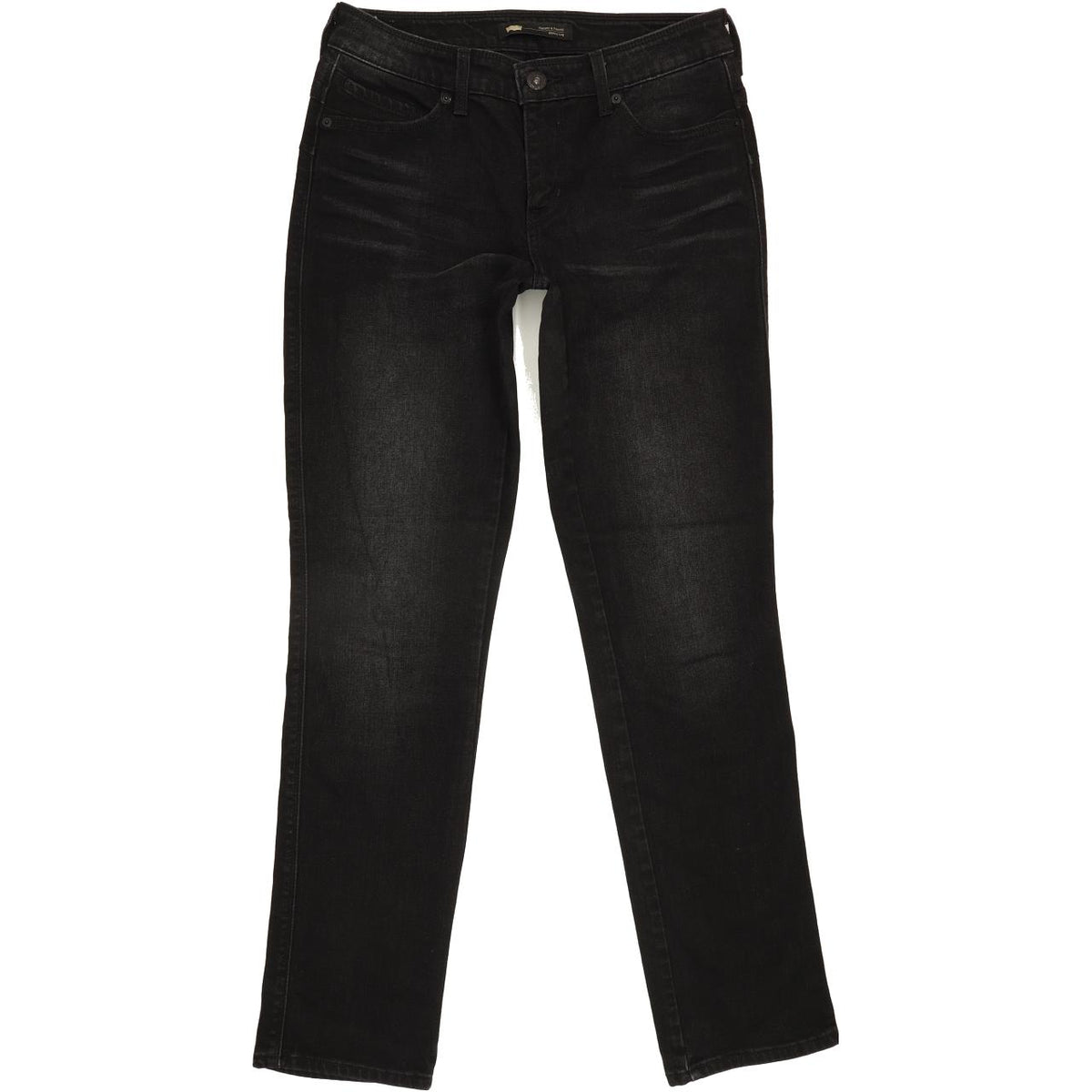 Levi's Flatters & Flaunts Women Black Skinny Slim Stretch Jeans W29 L31